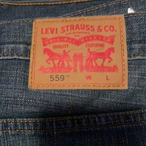 Levi’s 559 denim jeans. . W 50 L 30.